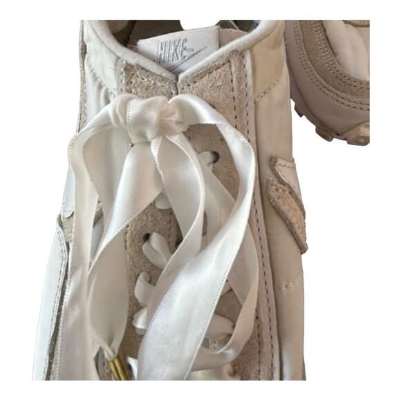 Nike x Sacai LD Waffle White Nylon Shoe Mens 10.5 - Picture 4 of 15